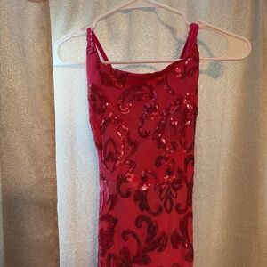 Pink Sequin Dress